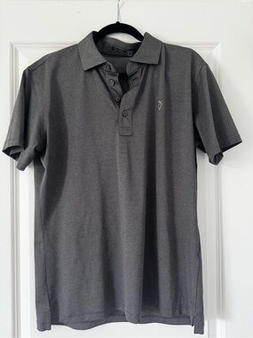 G/FORE Charcoal Gray Men's Polo